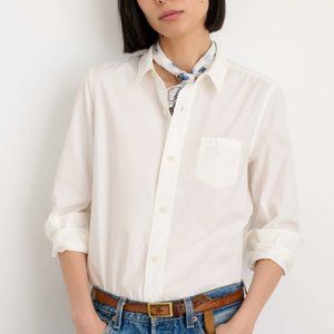 Alex Mill White Button Down - Medium, Bobby Paper Poplin, NWT